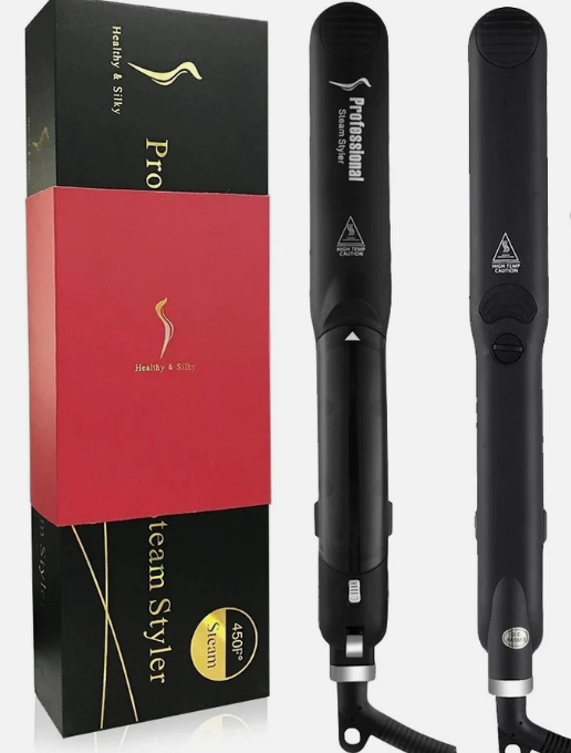 Plancha profesional a vapor turmalina