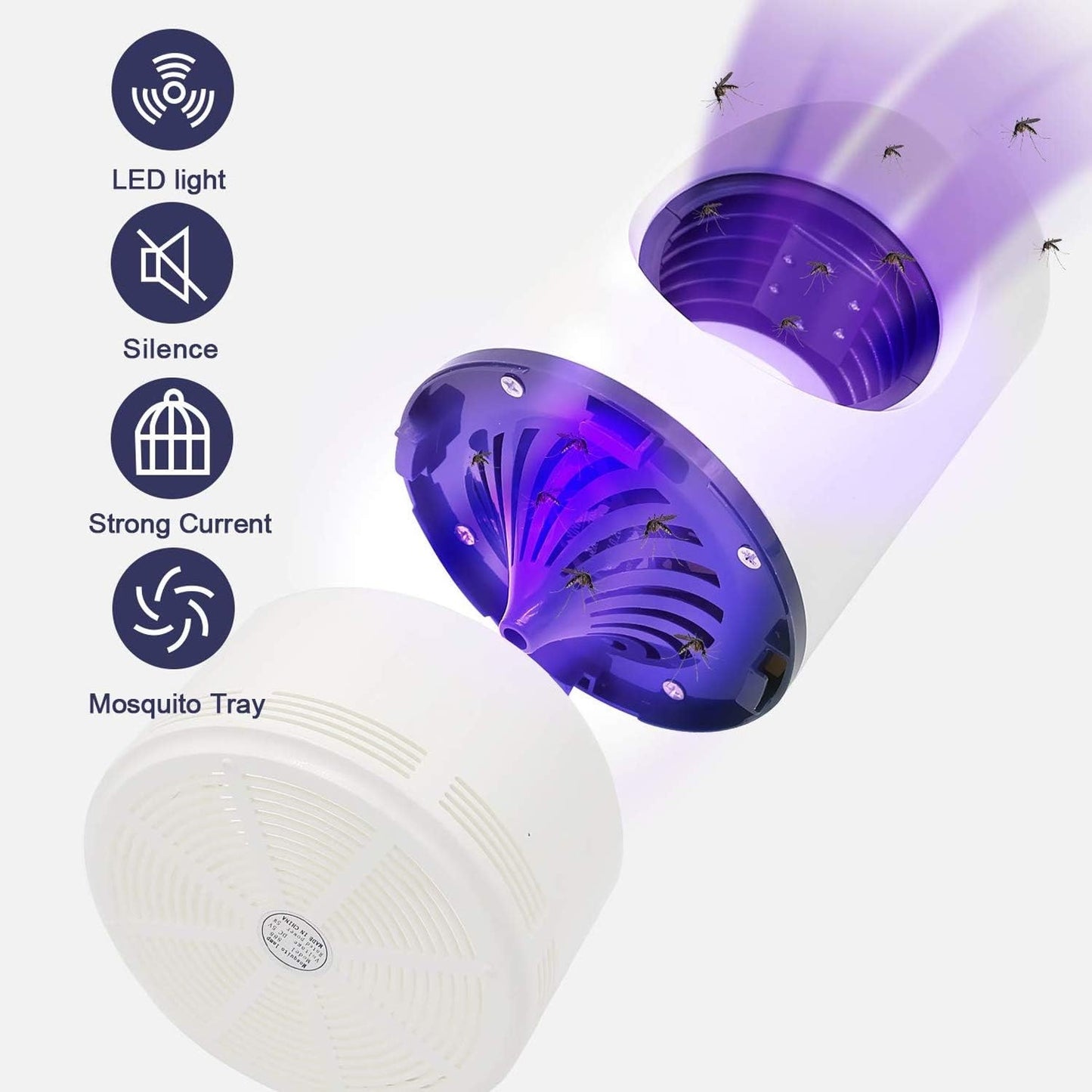 🦟 Lámpara Eléctrica Anti-Mosquitos - Últimas Unidades