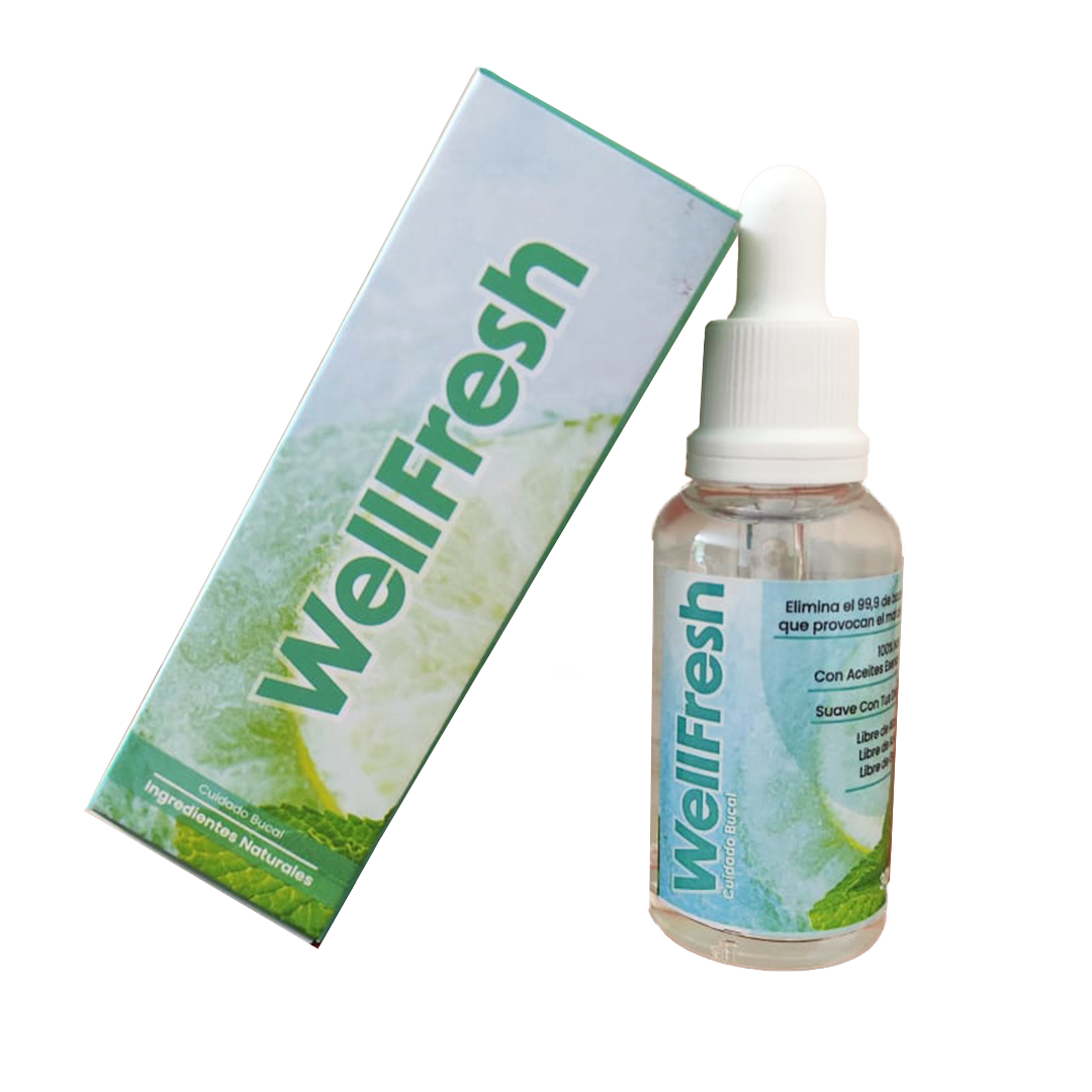 Elimina el mal aliento con Well Fresh X2 - SUPER OFERTA