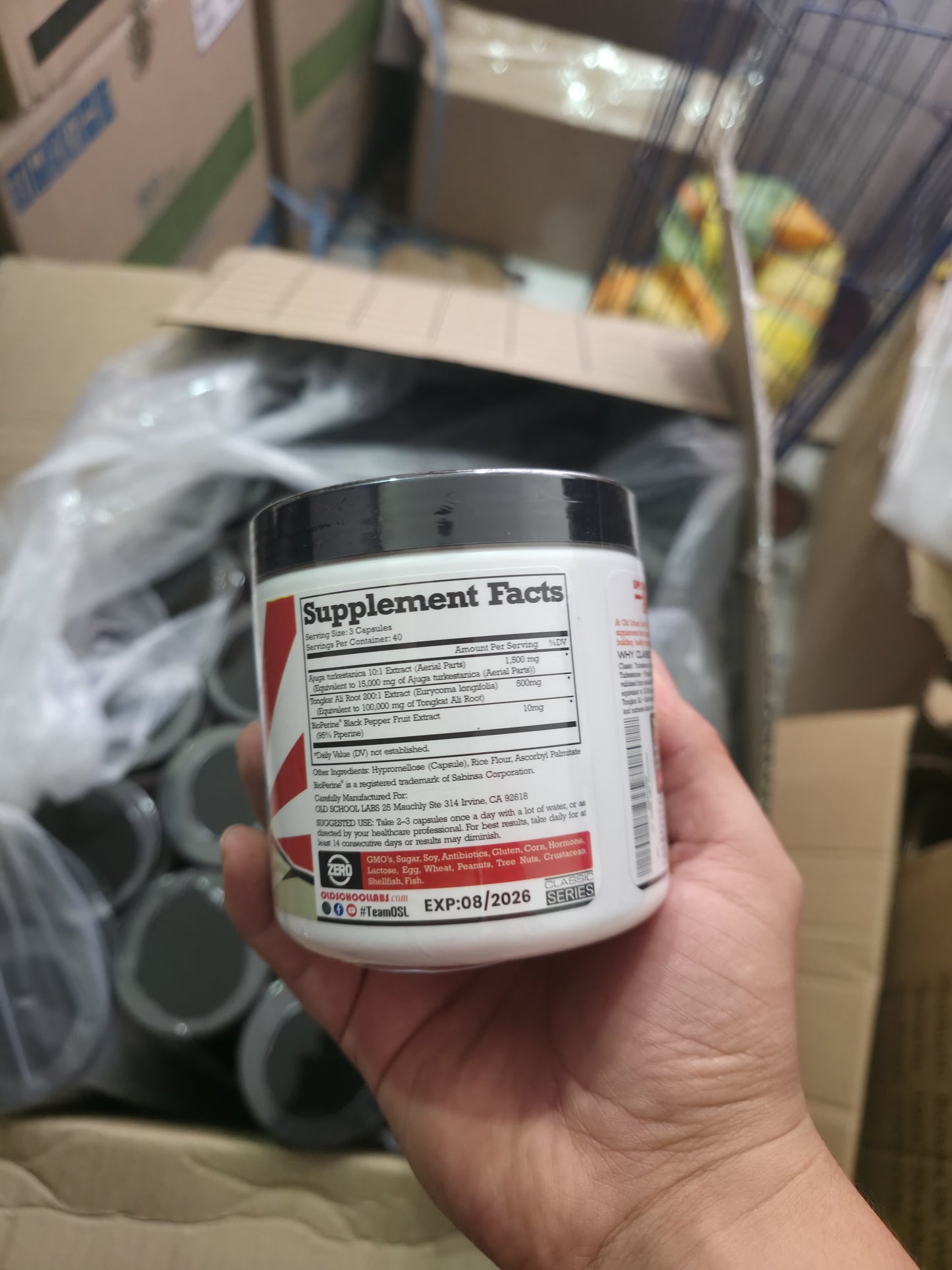 TURKESTERONE PRO OLD SCHOOL ORIGINAL - 120 CAPS - SUPER OFERTA LLÉVATE 2 UNIDADES