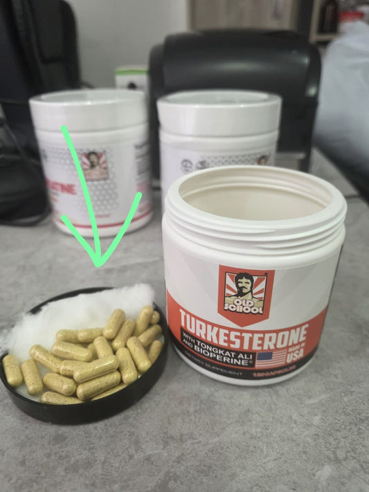 TURKESTERONE PRO OLD SCHOOL ORIGINAL - 120 CAPS - SUPER OFERTA LLÉVATE 2 UNIDADES