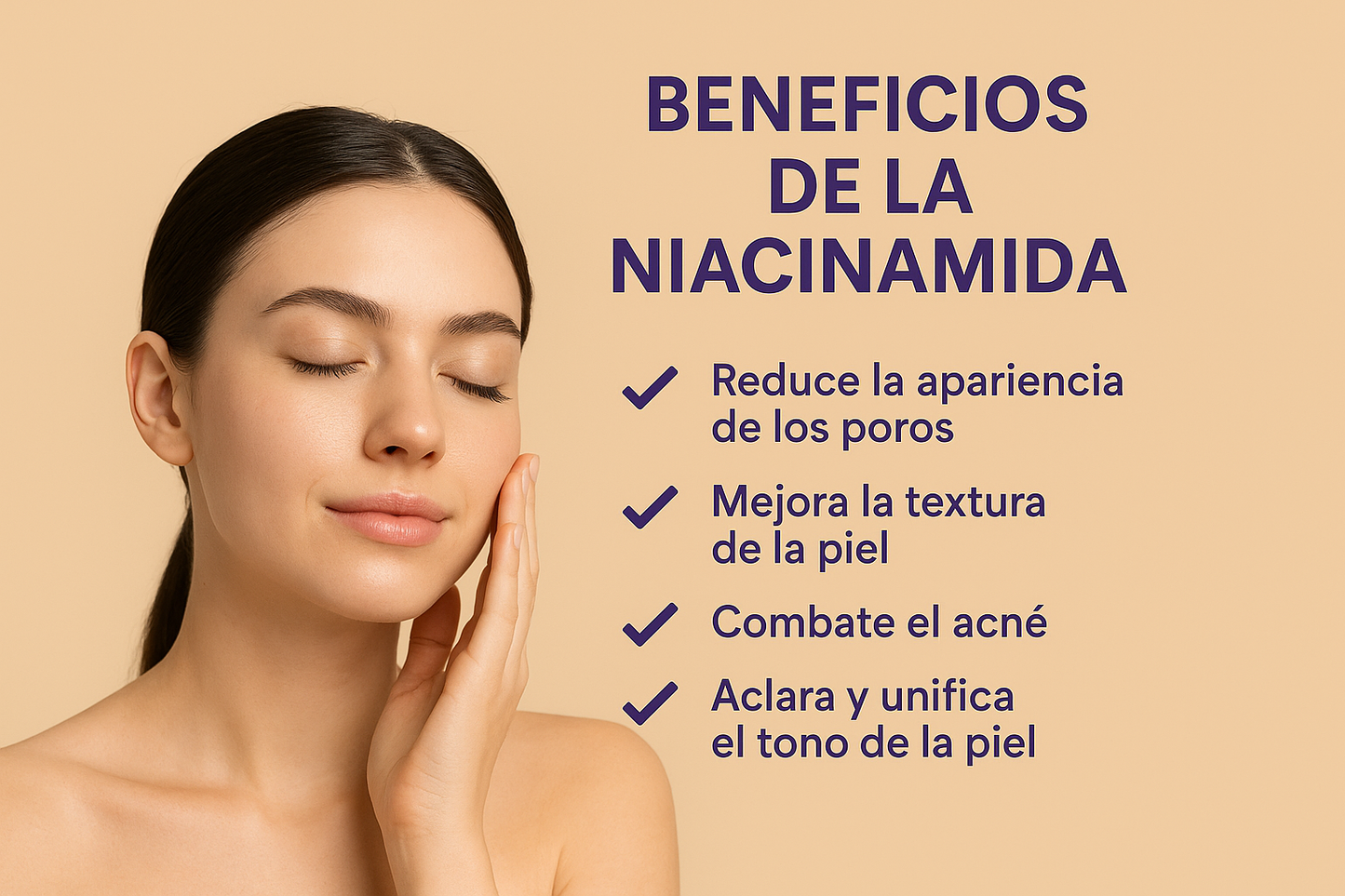 🌟 Elimina Manchas en 30 Días - Sérum Niacinamida 10% + Ácido Hialurónico